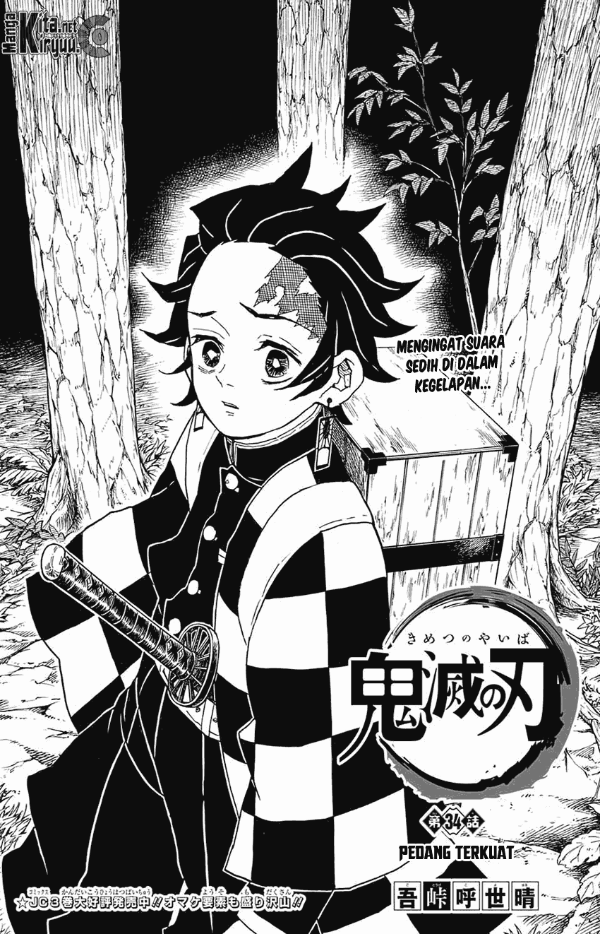 Kimetsu no Yaiba Chapter 34 Bahasa Indonesia