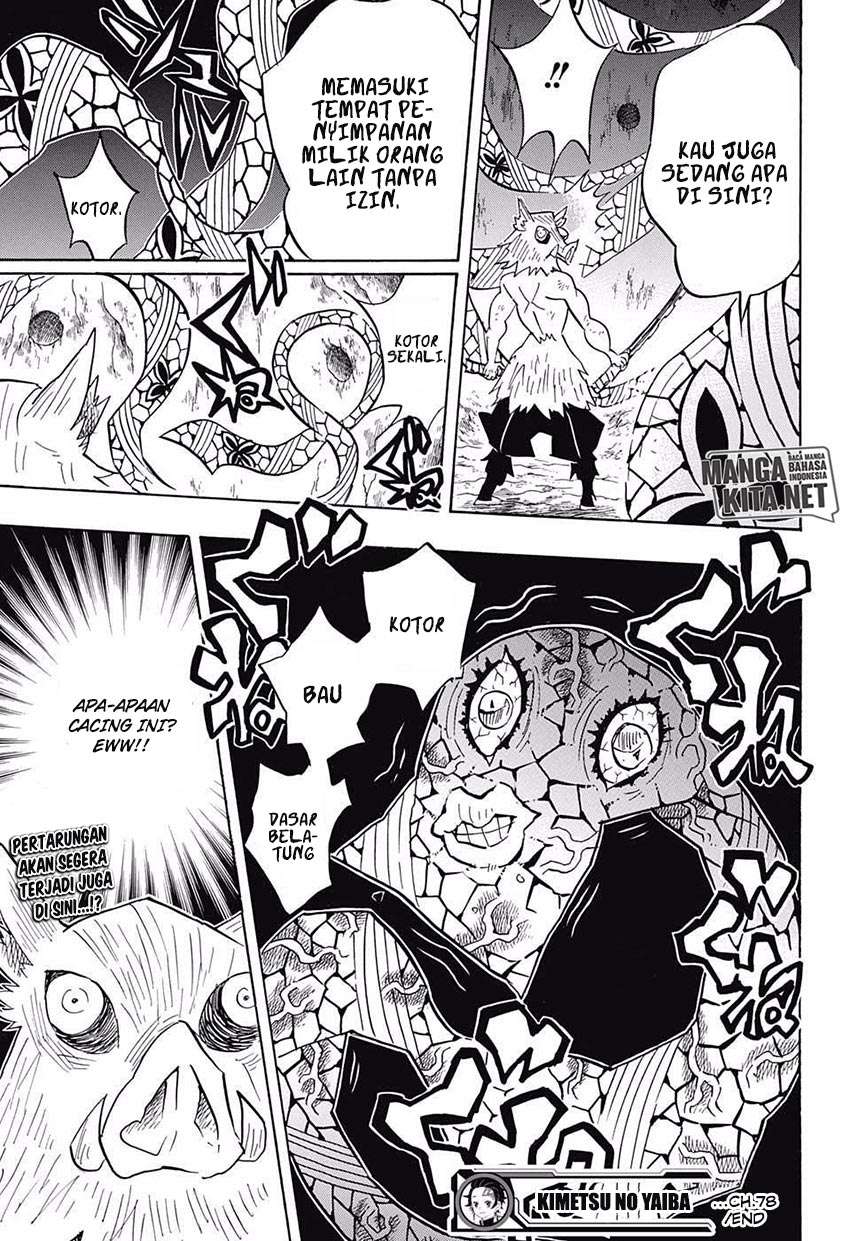 Kimetsu no Yaiba Chapter 78 Bahasa Indonesia