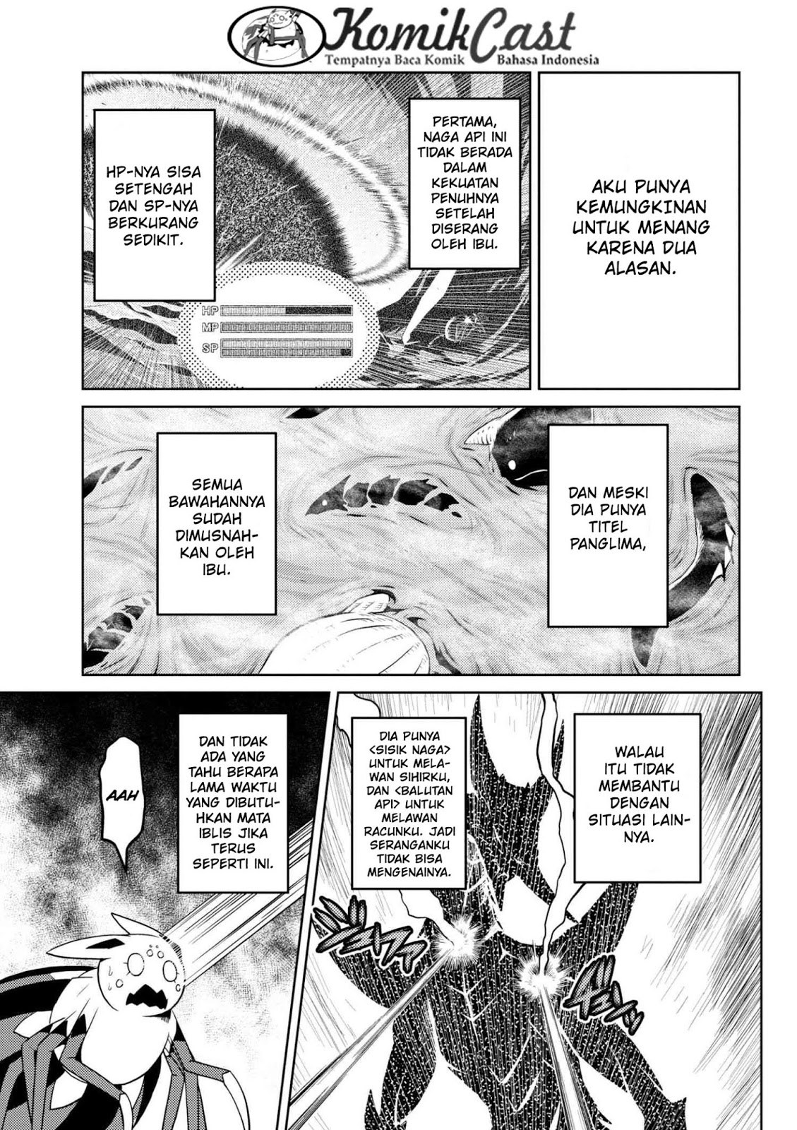 Kumo Desu ga, Nani ka? Chapter 24.2 Bahasa Indonesia