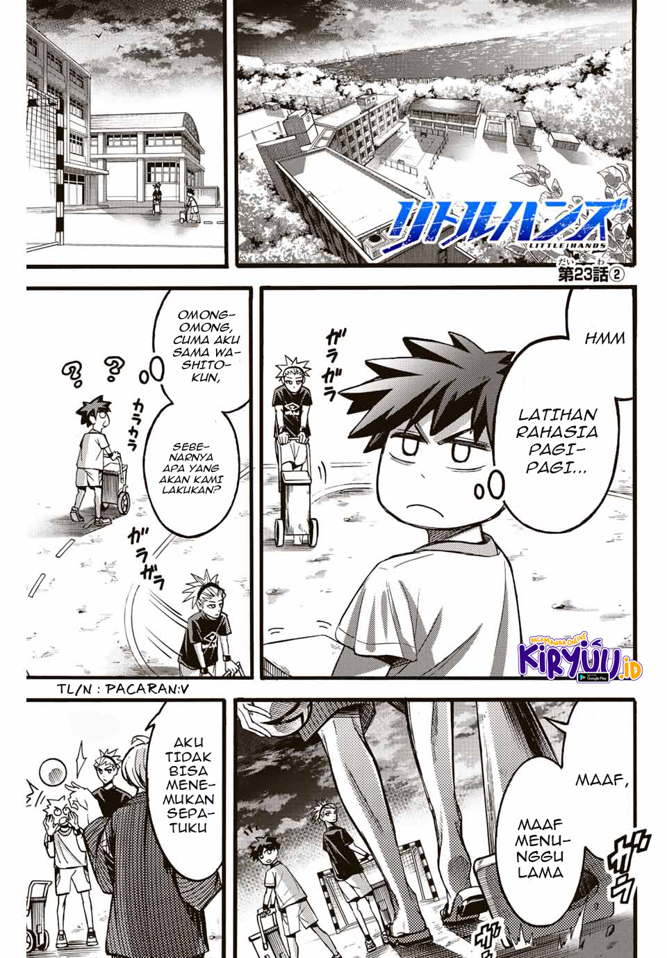 Little Hands Chapter 23.2 Bahasa Indonesia