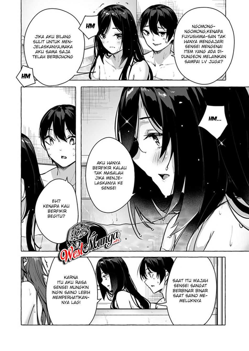 Sekkusu and danjon! ~ Wagaya no chika ni, H kaisū = reberu no danjon ga shutsugen shita?! Chapter 15 Bahasa Indonesia