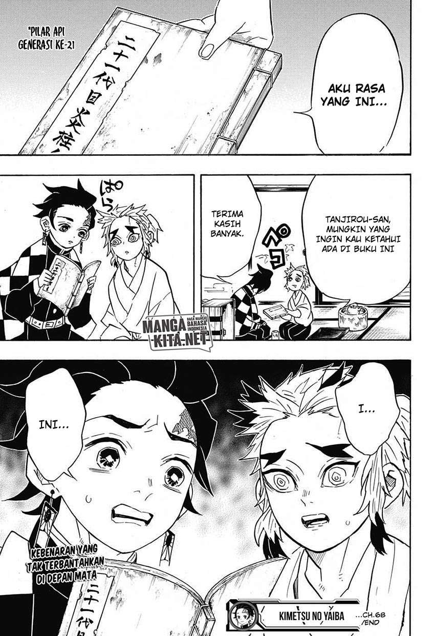 Kimetsu no Yaiba Chapter 68 Bahasa Indonesia