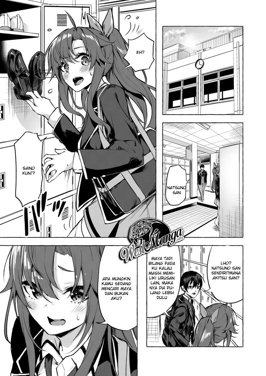 Sekkusu and danjon! ~ Wagaya no chika ni, H kaisū = reberu no danjon ga shutsugen shita?! Chapter 05 Bahasa Indonesia