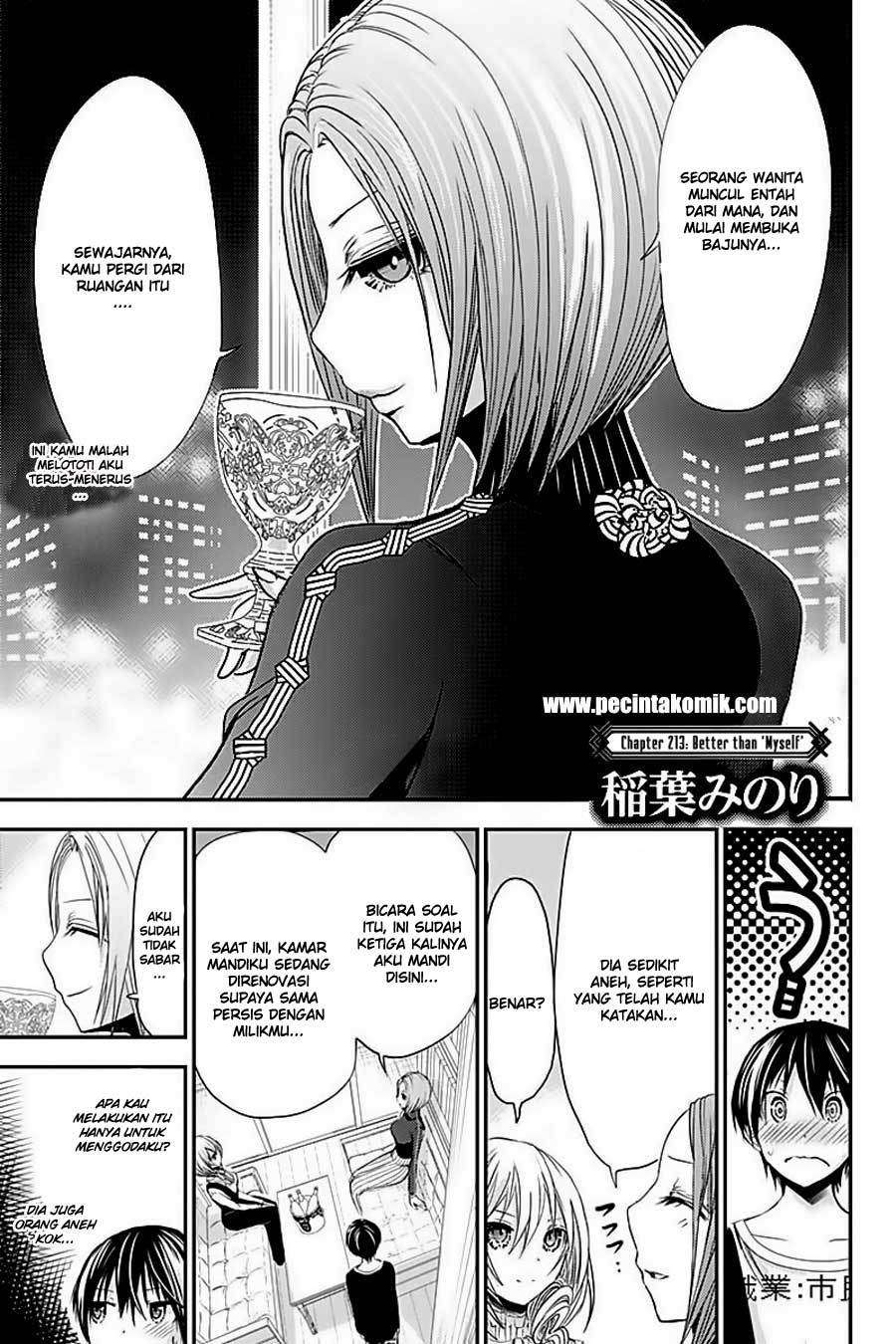 Minamoto-kun Monogatari Chapter 213 Bahasa Indonesia