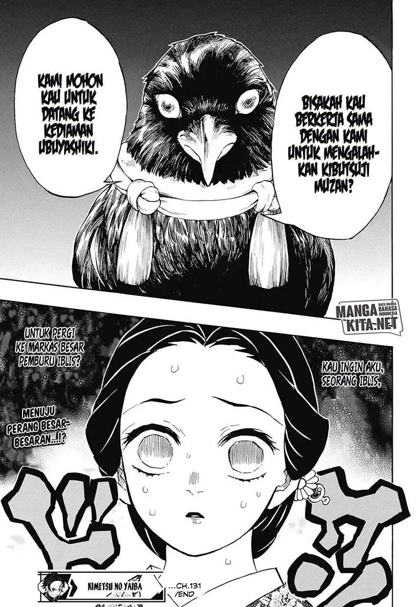 Kimetsu no Yaiba Chapter 131 Bahasa Indonesia