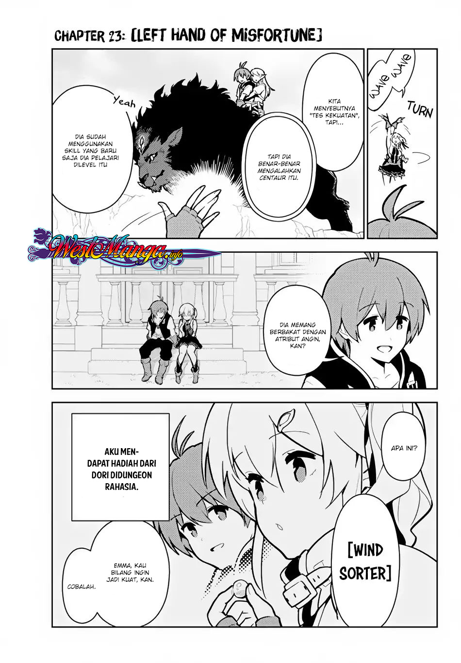 Ore dake Haireru Kakushi Dungeon: Kossori Kitaete Sekai Saikyou Chapter 23 Bahasa Indonesia