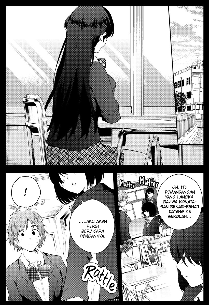 Mishiranu Joshikousei ni Kankensareta Mangaka no Hanashi Chapter 39.5 Bahasa Indonesia