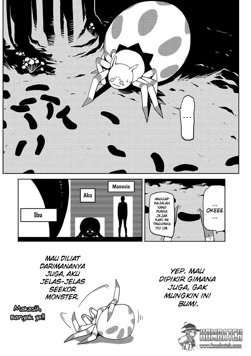 Kumo Desu ga, Nani ka? Chapter 01 Bahasa Indonesia