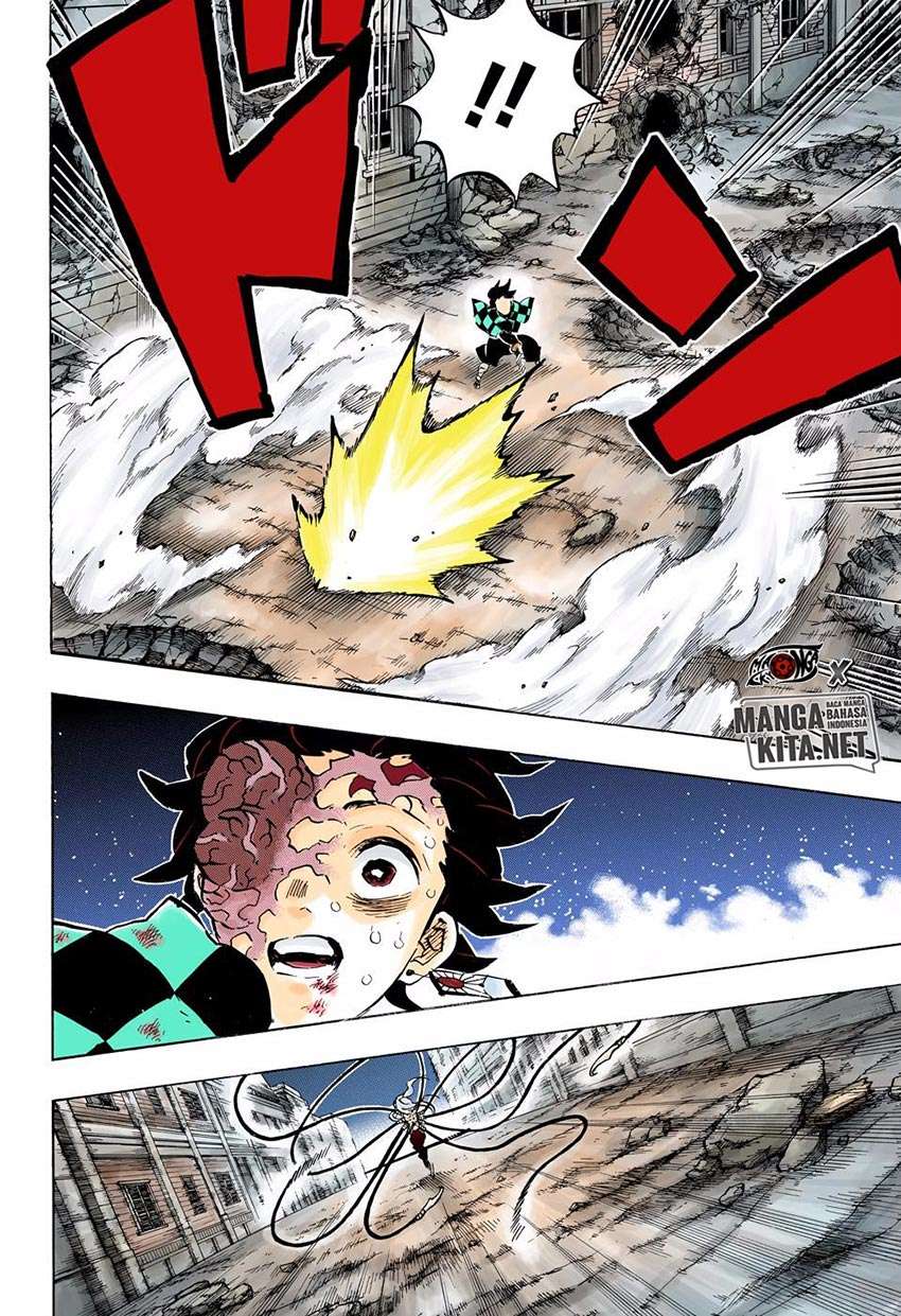 Kimetsu no Yaiba Chapter 195 warna Bahasa Indonesia