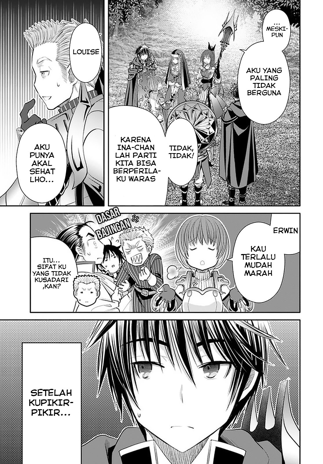 Hachinan tte, Sore wa Nai Deshou! Chapter 53 Bahasa Indonesia