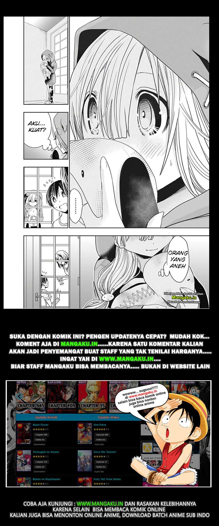 Minamoto-kun Monogatari Chapter 311 Bahasa Indonesia