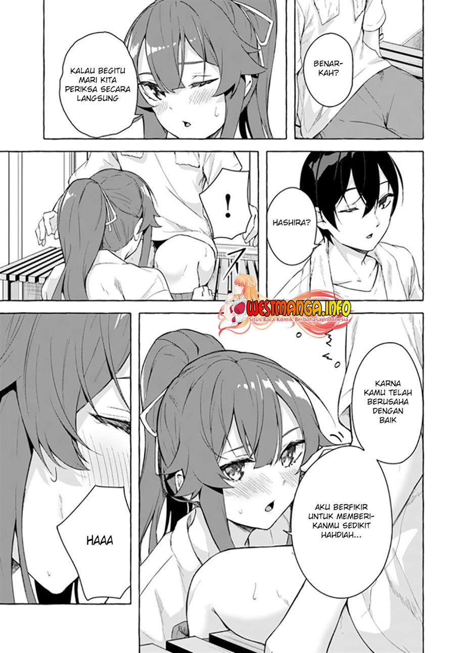 Sekkusu and danjon! ~ Wagaya no chika ni, H kaisū = reberu no danjon ga shutsugen shita?! Chapter 27 Bahasa Indonesia