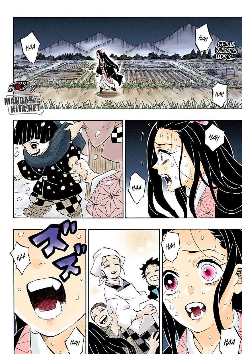 Kimetsu no Yaiba Chapter 196 warna Bahasa Indonesia