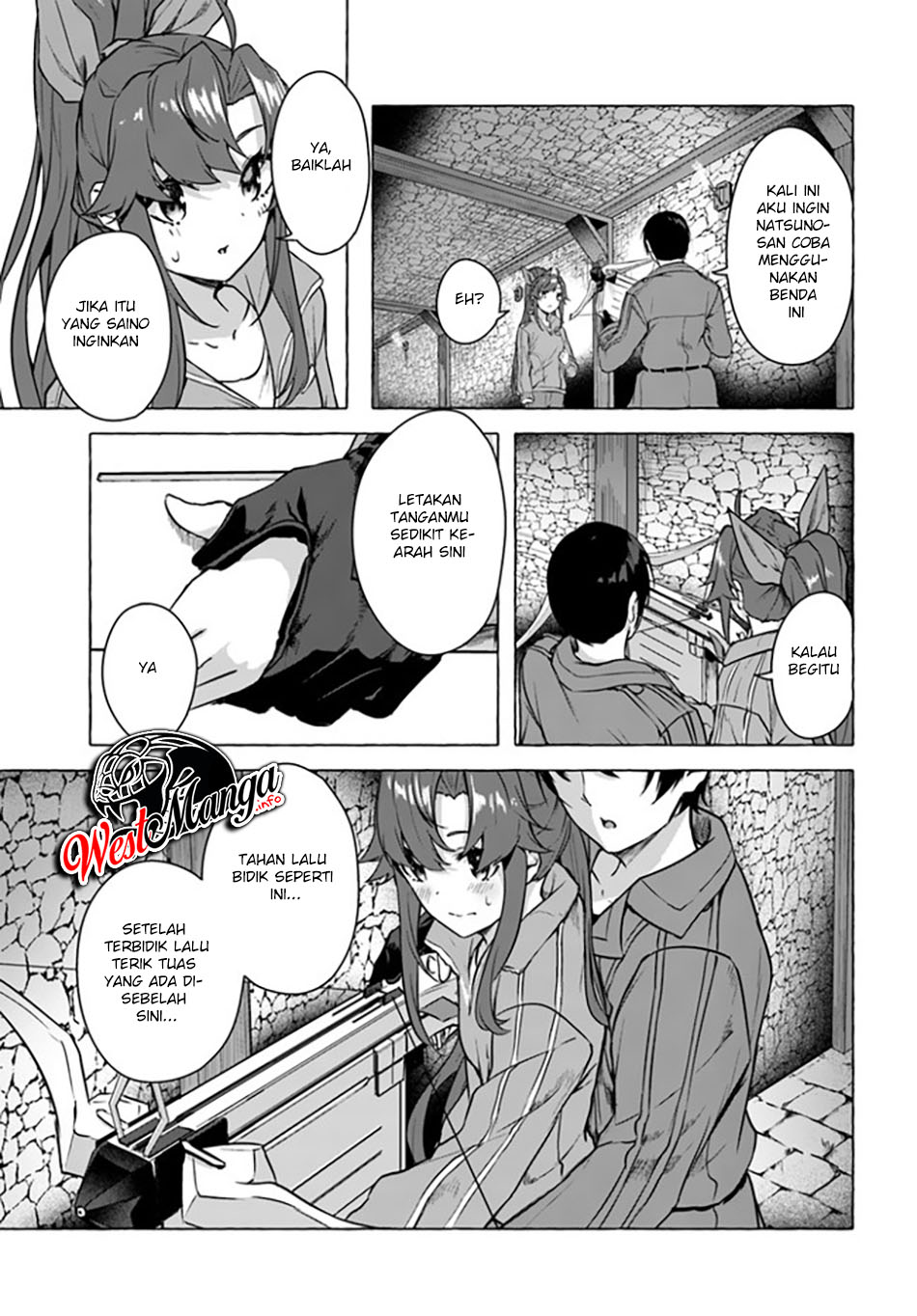 Sekkusu and danjon! ~ Wagaya no chika ni, H kaisū = reberu no danjon ga shutsugen shita?! Chapter 18 Bahasa Indonesia