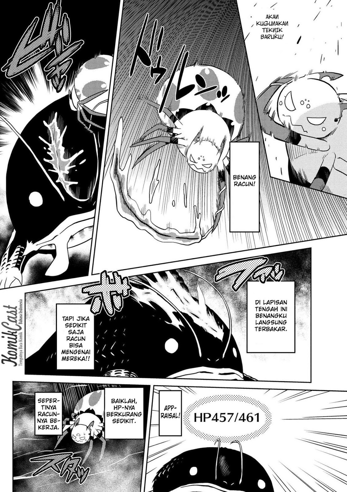 Kumo Desu ga, Nani ka? Chapter 16.2 Bahasa Indonesia