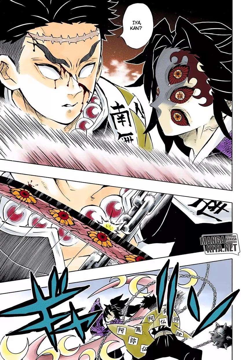 Kimetsu no Yaiba Chapter 170 (warna) Bahasa Indonesia