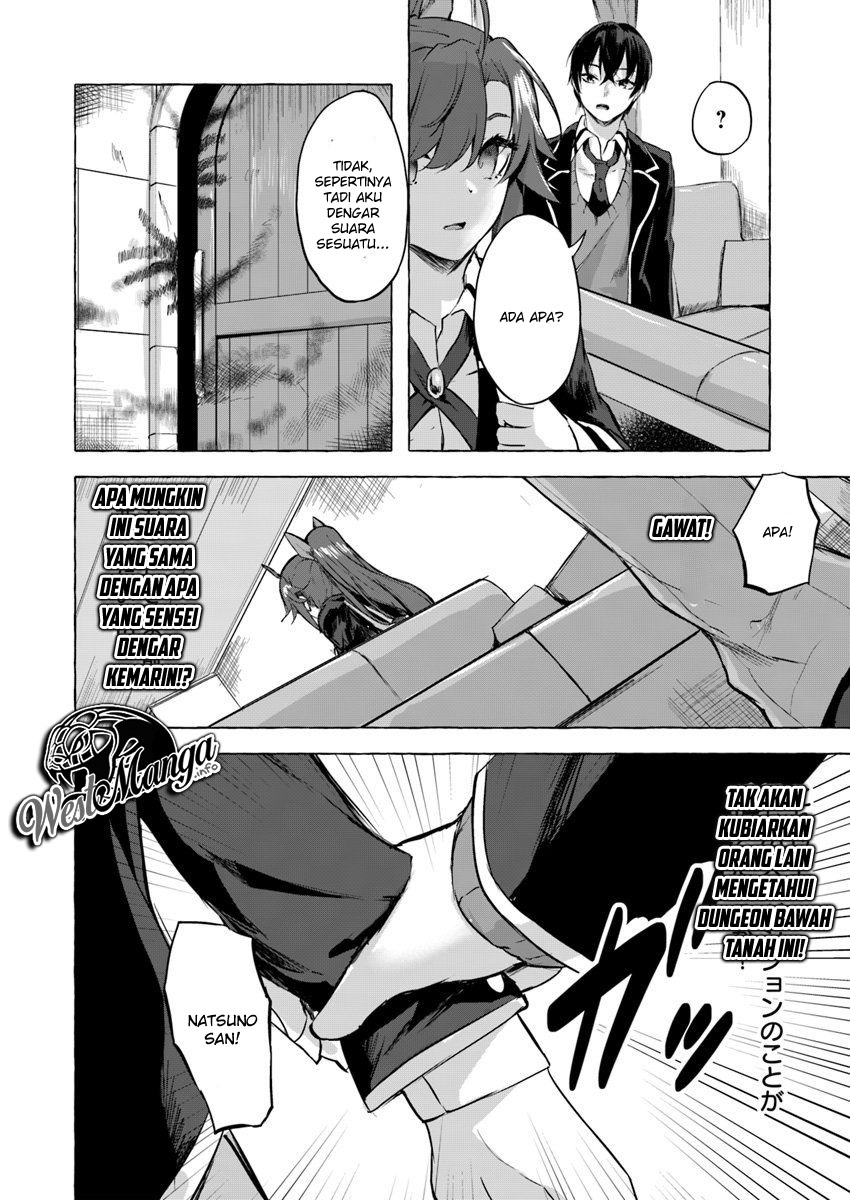 Sekkusu and danjon! ~ Wagaya no chika ni, H kaisū = reberu no danjon ga shutsugen shita?! Chapter 05 Bahasa Indonesia