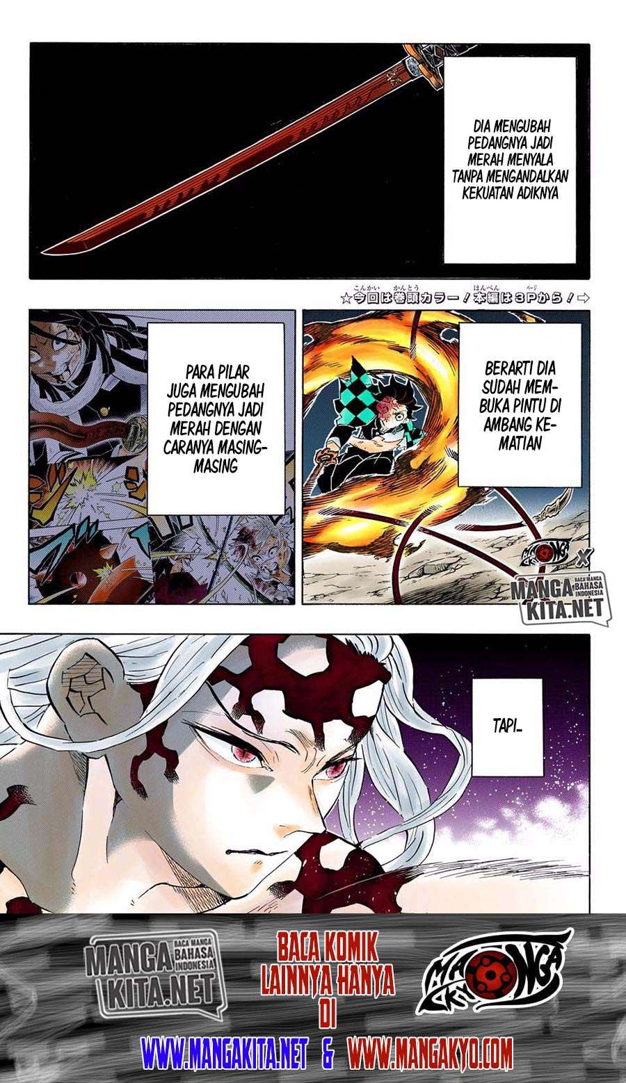 Kimetsu no Yaiba Chapter 193 warna Bahasa Indonesia