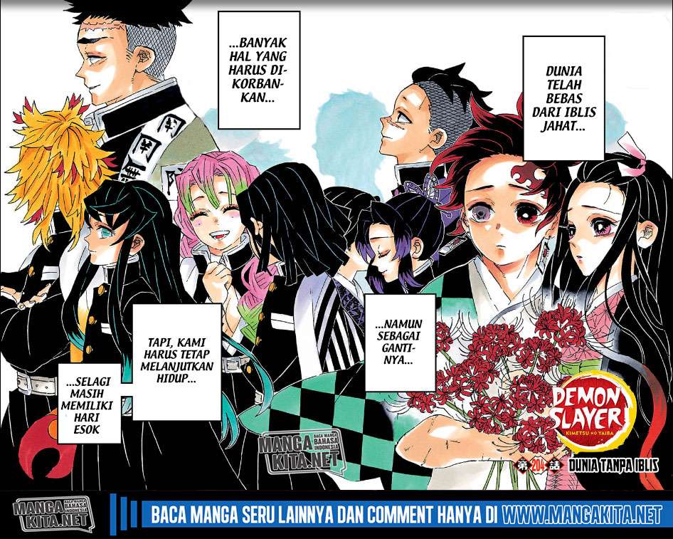 Kimetsu no Yaiba Chapter 204 [warna] Bahasa Indonesia