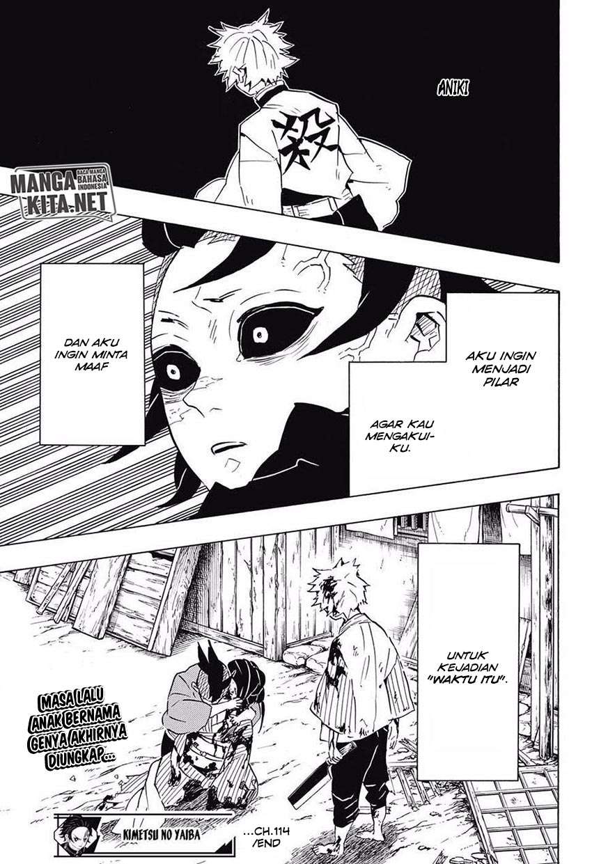 Kimetsu no Yaiba Chapter 114 Bahasa Indonesia