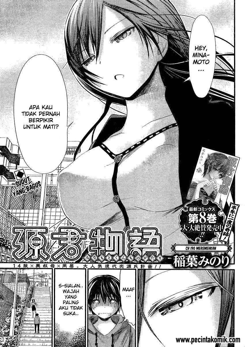 Minamoto-kun Monogatari Chapter 190 Bahasa Indonesia