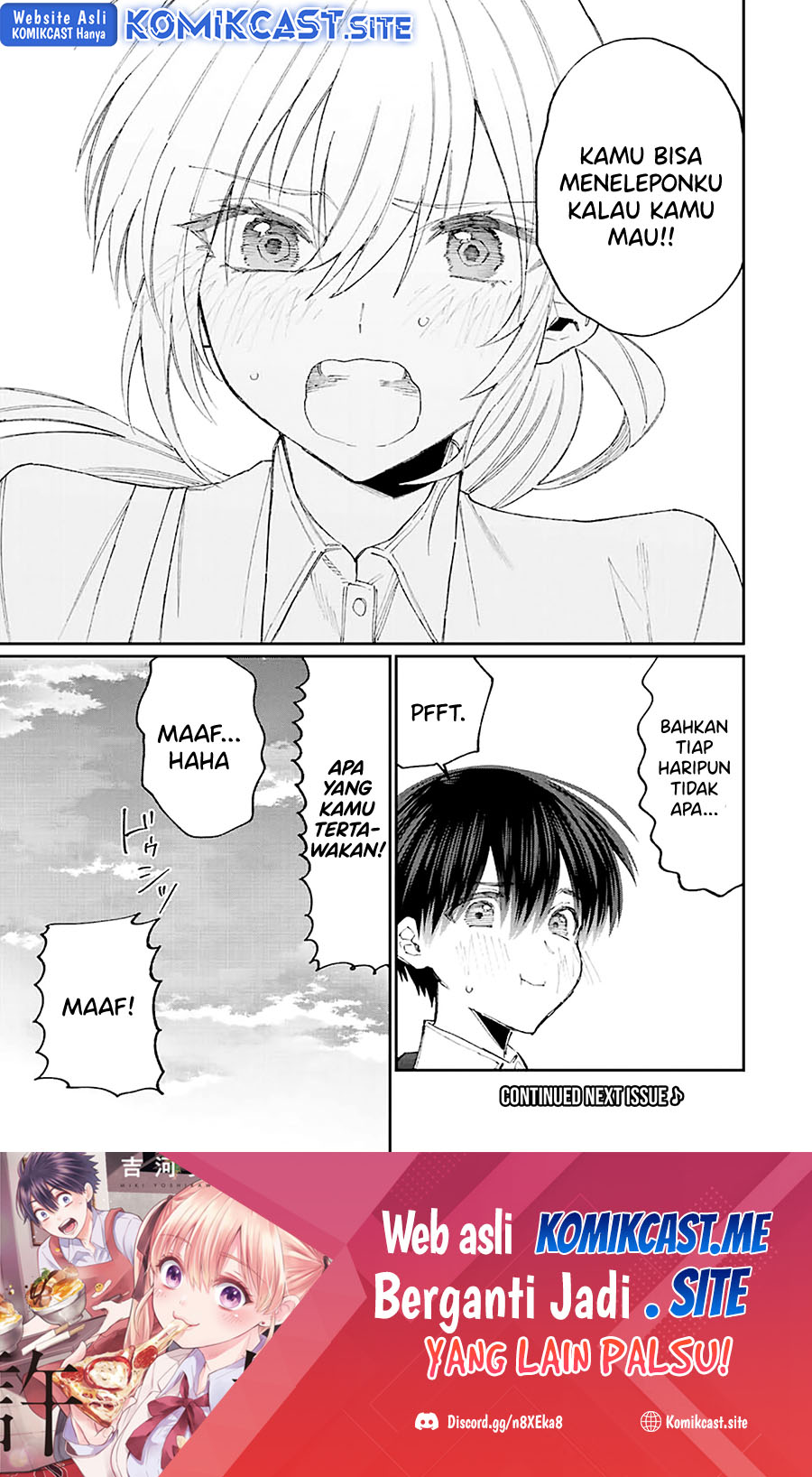 That Girl Is Not Just Cute Chapter 156 Bahasa Indonesia