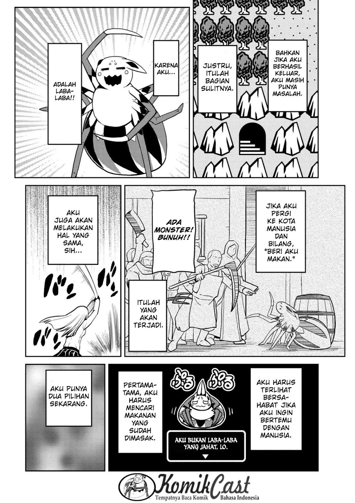 Kumo Desu ga, Nani ka? Chapter 23.2 Bahasa Indonesia