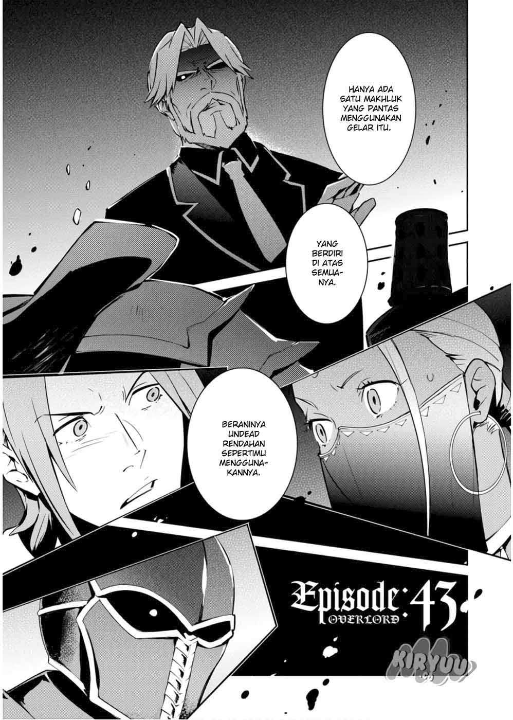 Overlord Chapter 43 Bahasa Indonesia