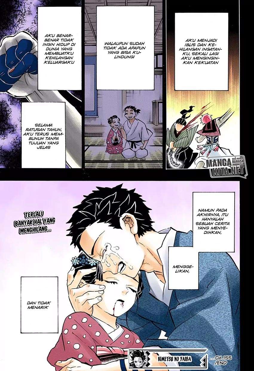 Kimetsu no Yaiba Chapter 155 Bahasa Indonesia