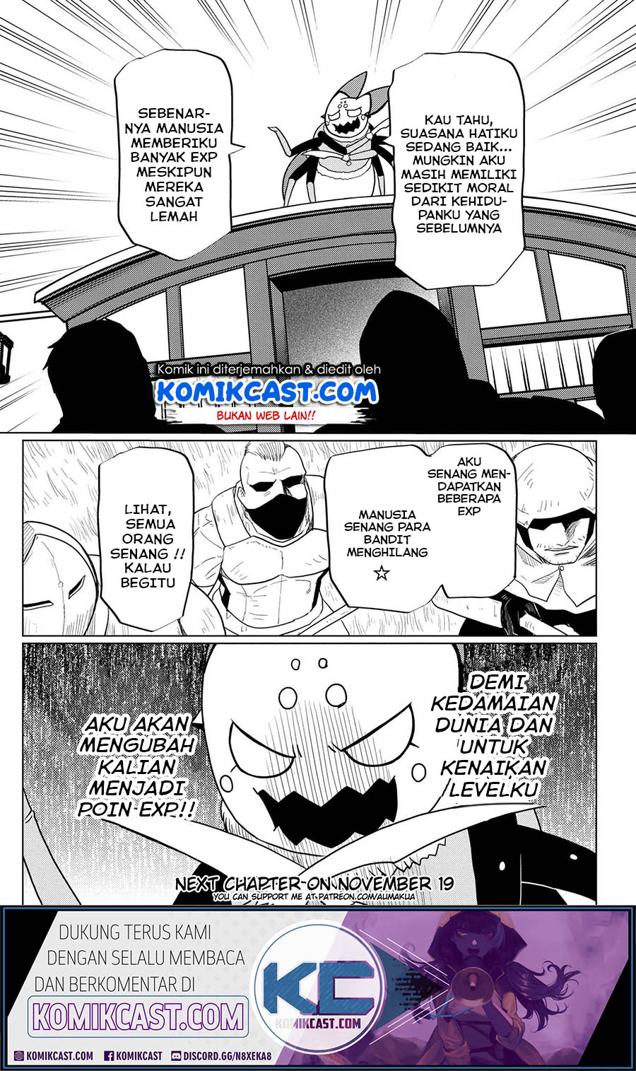 Kumo Desu ga, Nani ka? Chapter 47.2 Bahasa Indonesia