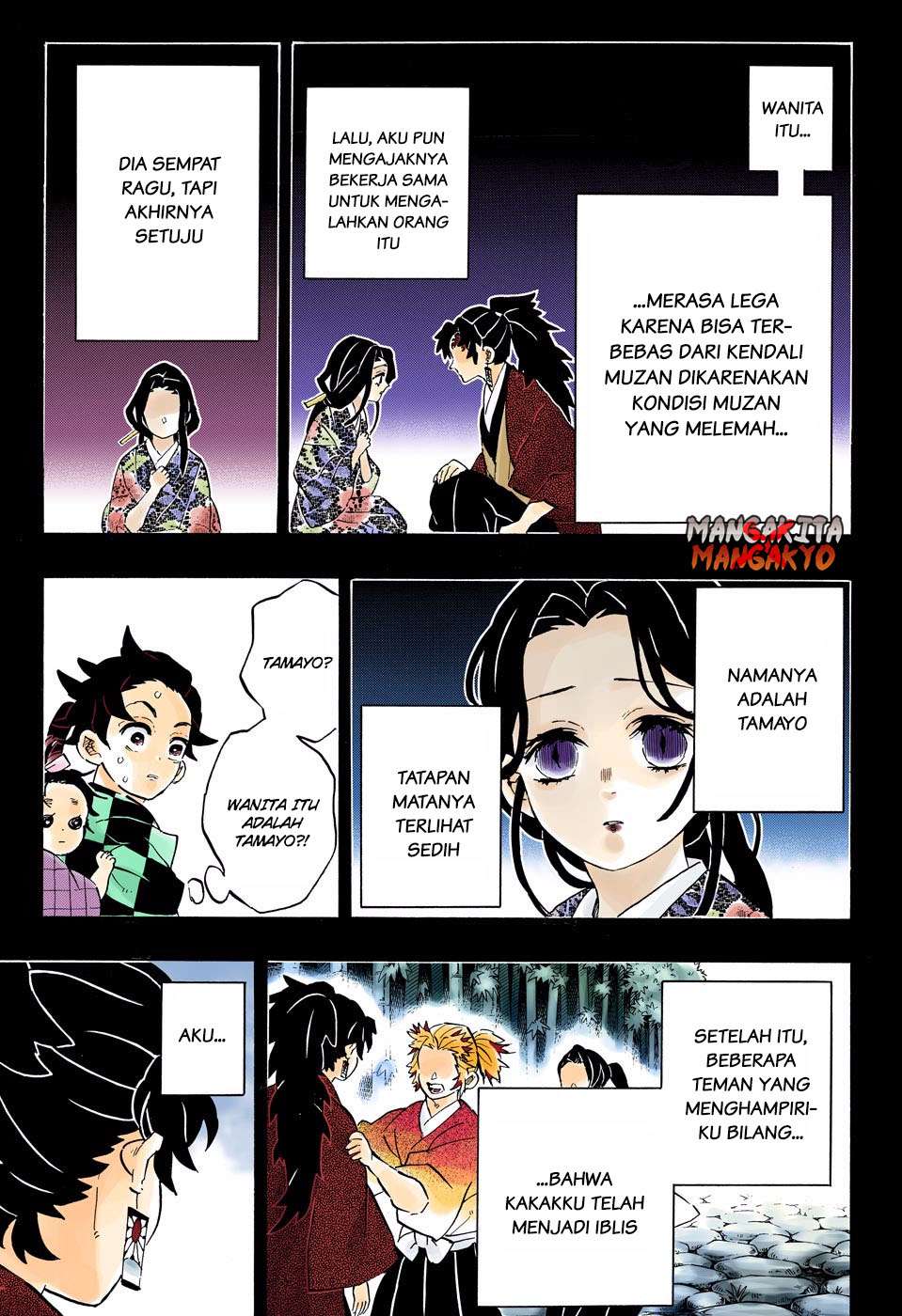 Kimetsu no Yaiba Chapter 187.5 Bahasa Indonesia