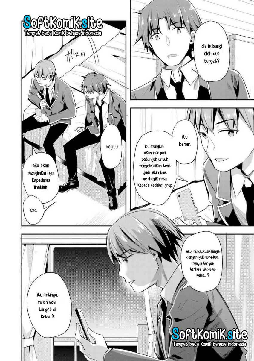 Youkoso Jitsuryoku Shijou Shugi no Kyoushitsu e Chapter 33 Bahasa Indonesia