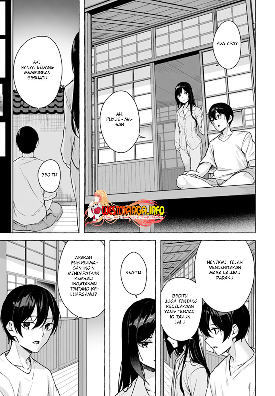 Sekkusu and danjon! ~ Wagaya no chika ni, H kaisū = reberu no danjon ga shutsugen shita?! Chapter 24 Bahasa Indonesia