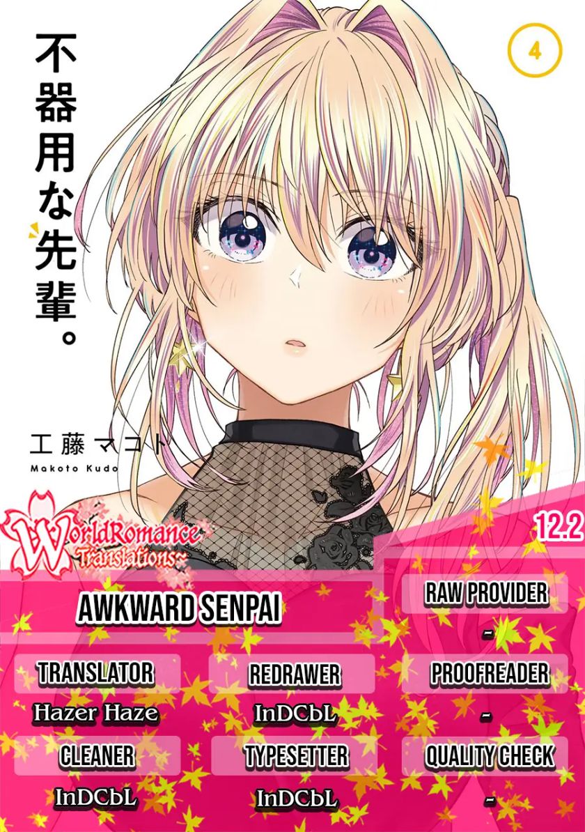 Awkward Senpai Serialization Chapter 12.2 Bahasa Indonesia