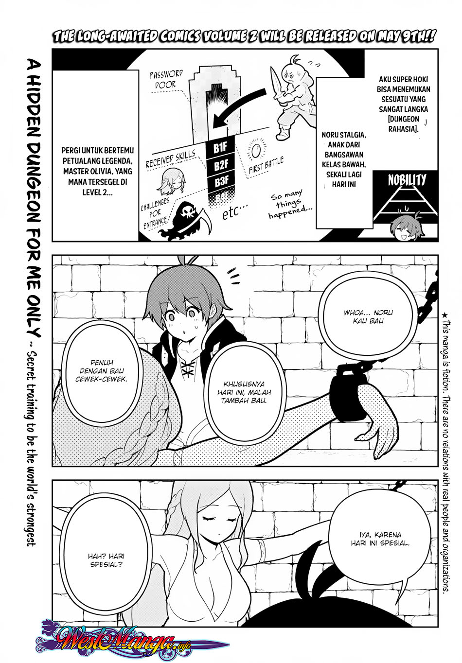 Ore dake Haireru Kakushi Dungeon: Kossori Kitaete Sekai Saikyou Chapter 18.5 Bahasa Indonesia