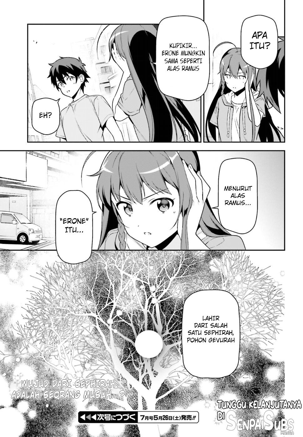 Hataraku Maou-sama! Chapter 67 Bahasa Indonesia