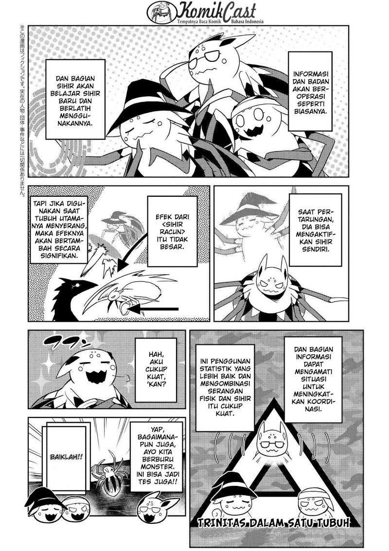 Kumo Desu ga, Nani ka? Chapter 21.2 Bahasa Indonesia