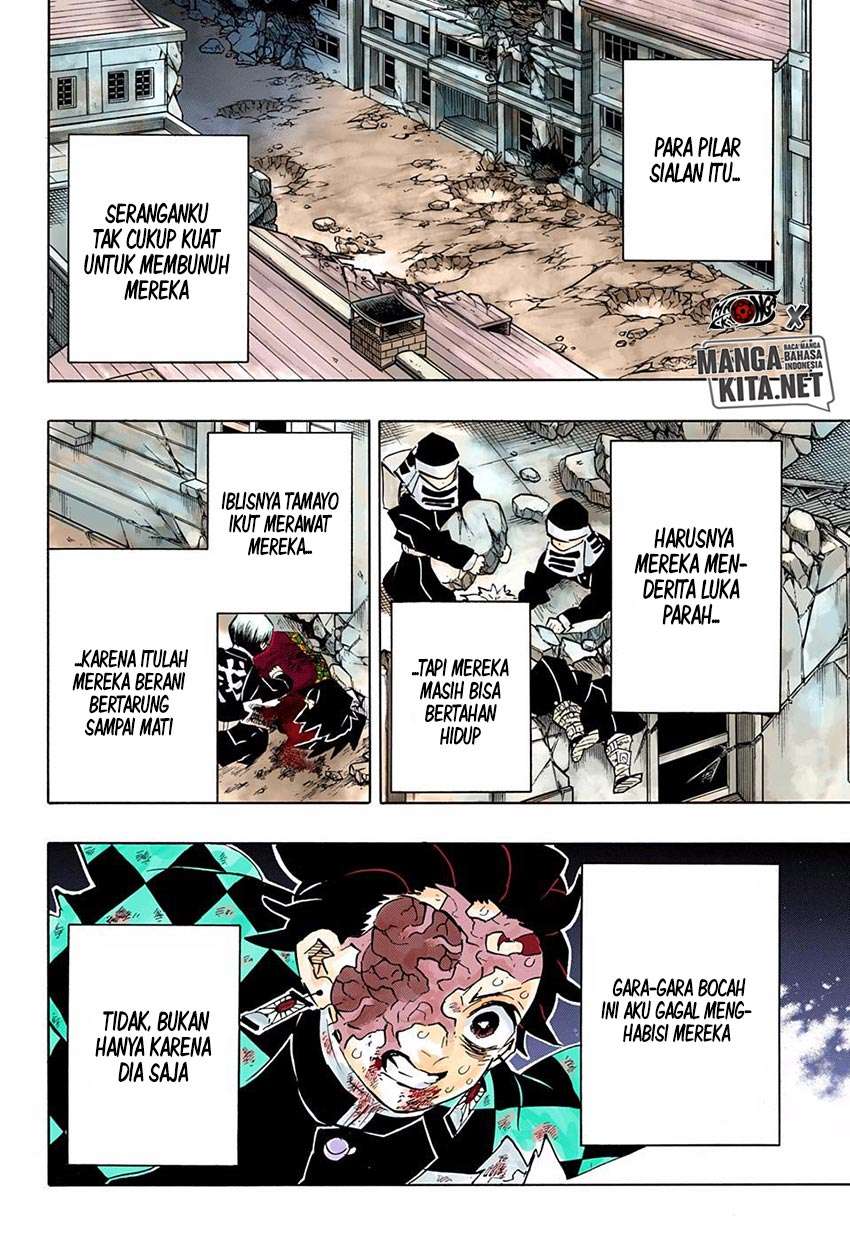 Kimetsu no Yaiba Chapter 196 warna Bahasa Indonesia