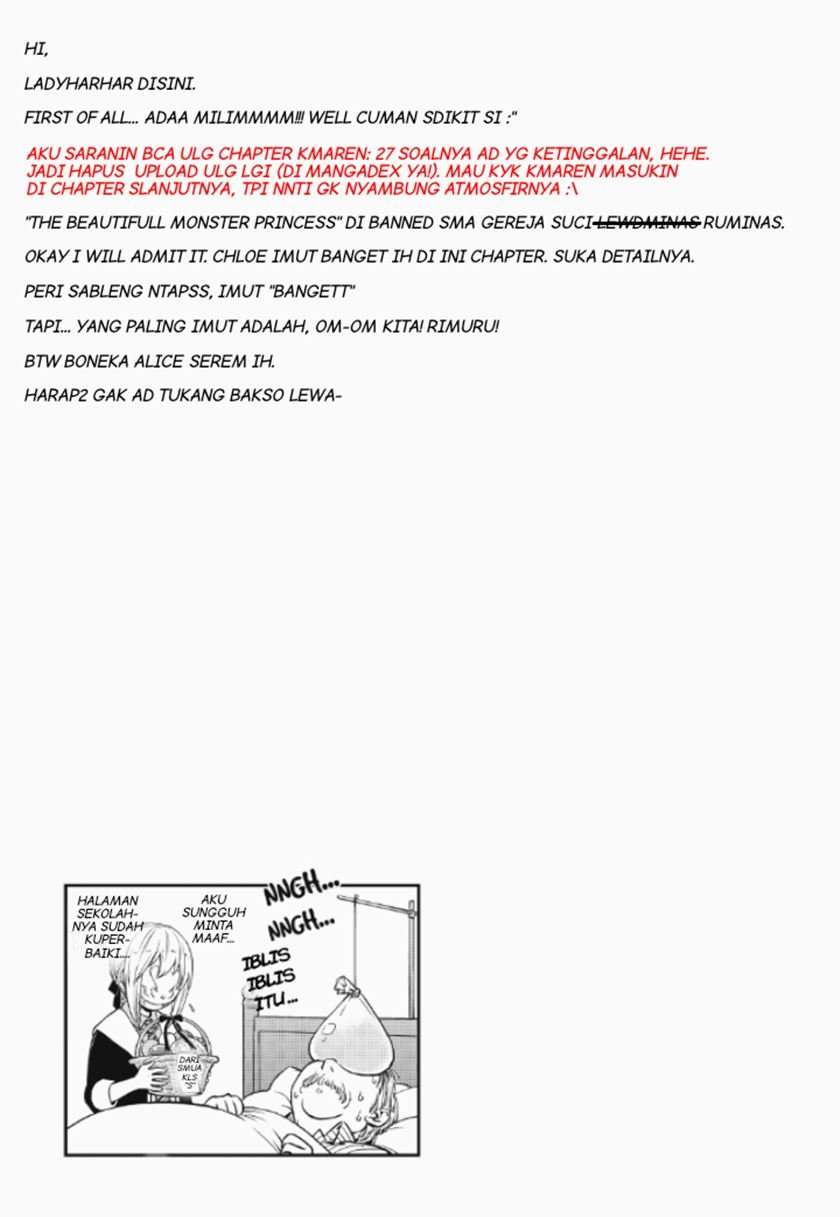 Tensura Nikki Tensei Shitara Slime Datta Ken Chapter 28 Bahasa Indonesia