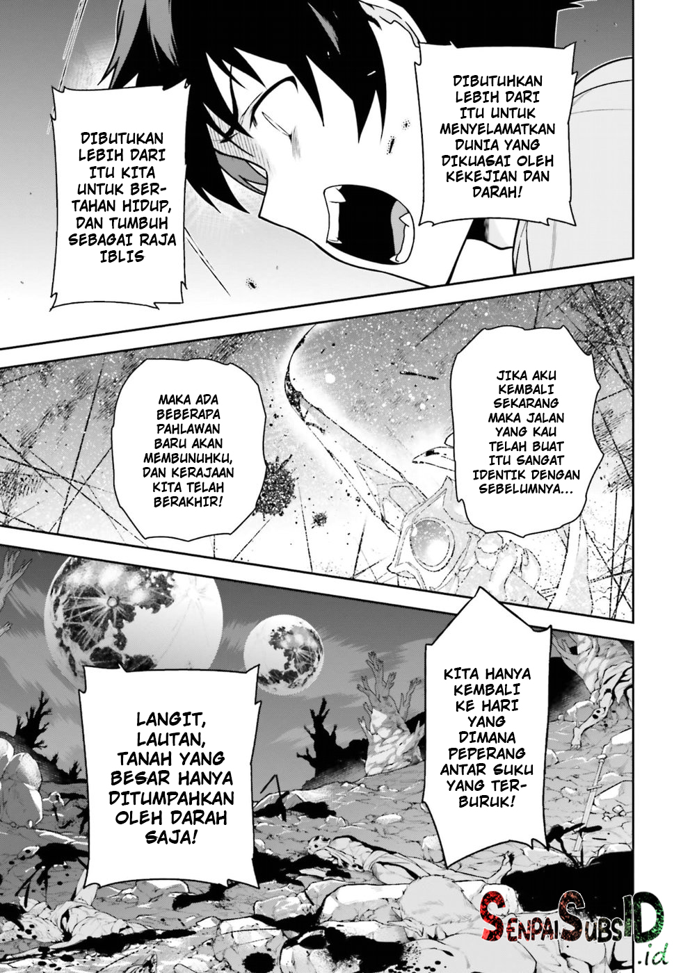 Hataraku Maou-sama! Chapter 67 Bahasa Indonesia