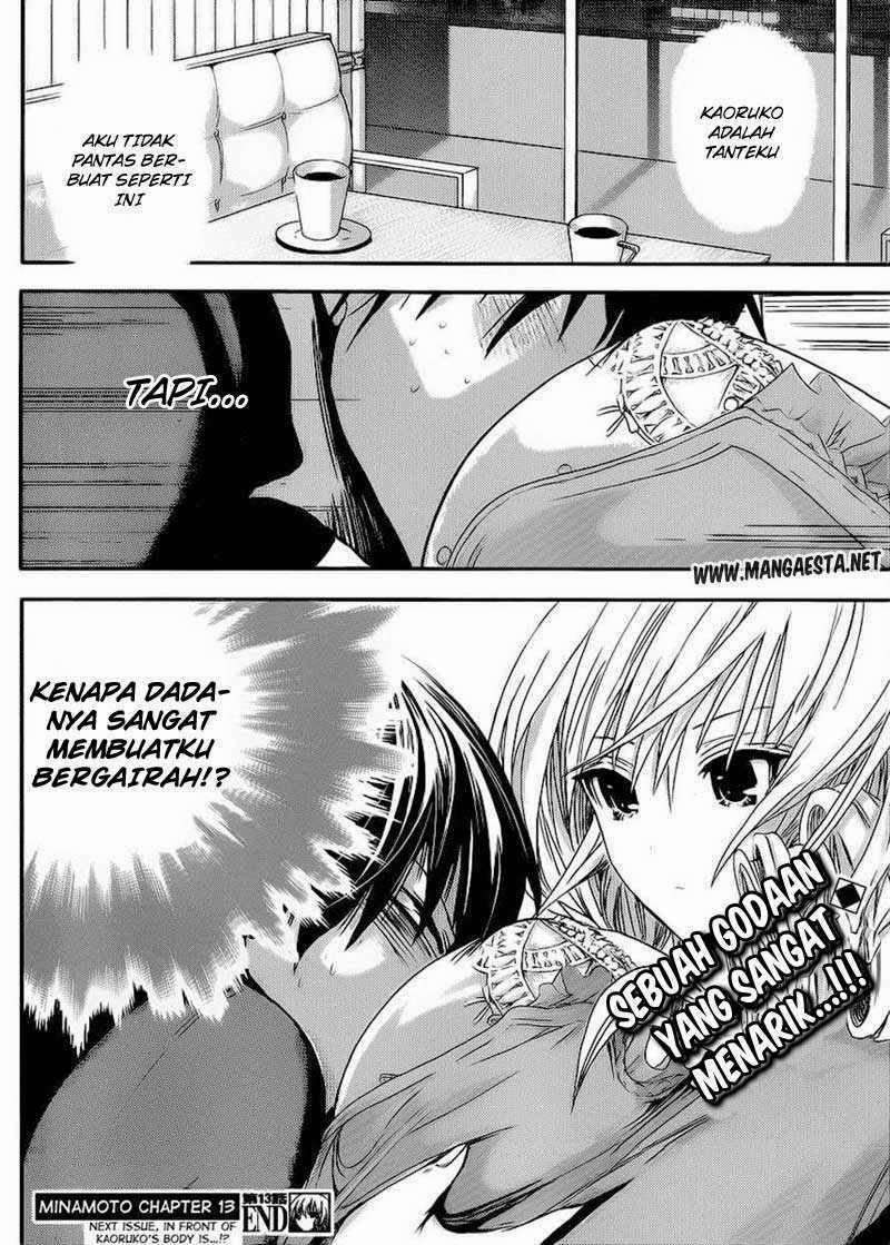 Minamoto-kun Monogatari Chapter 13 Bahasa Indonesia