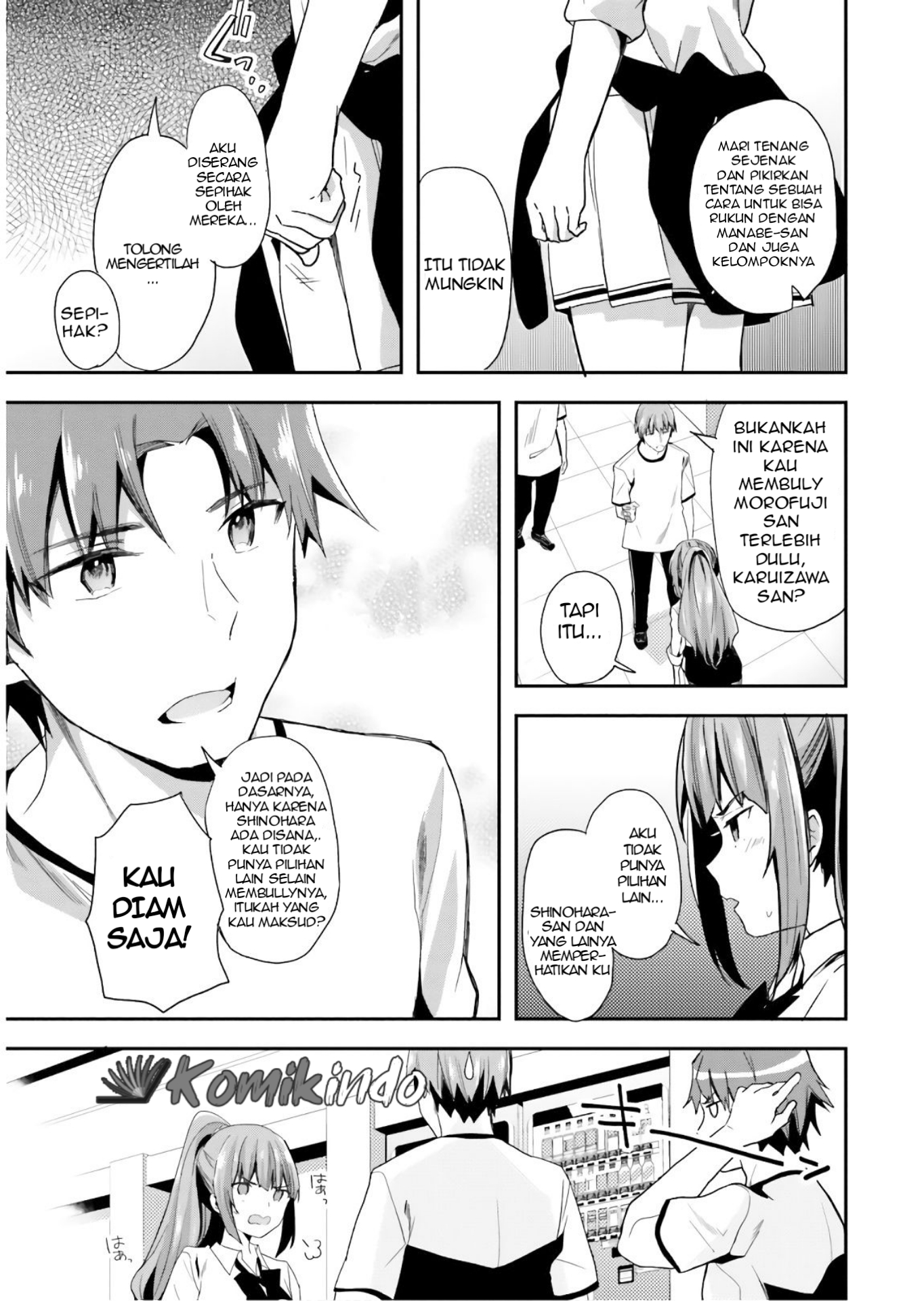 Youkoso Jitsuryoku Shijou Shugi no Kyoushitsu e Chapter 39 Bahasa Indonesia