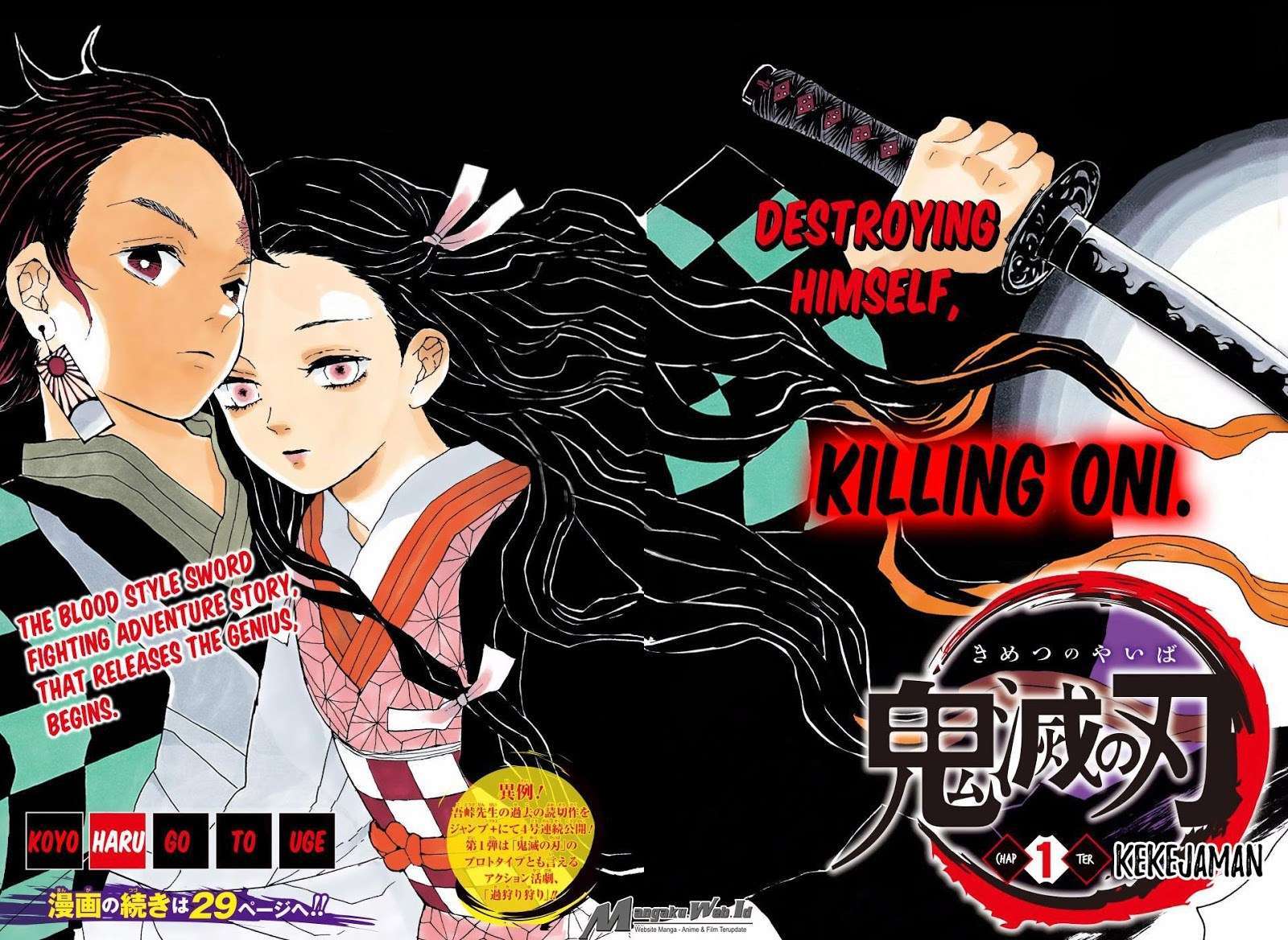 Kimetsu no Yaiba Chapter 01 Bahasa Indonesia