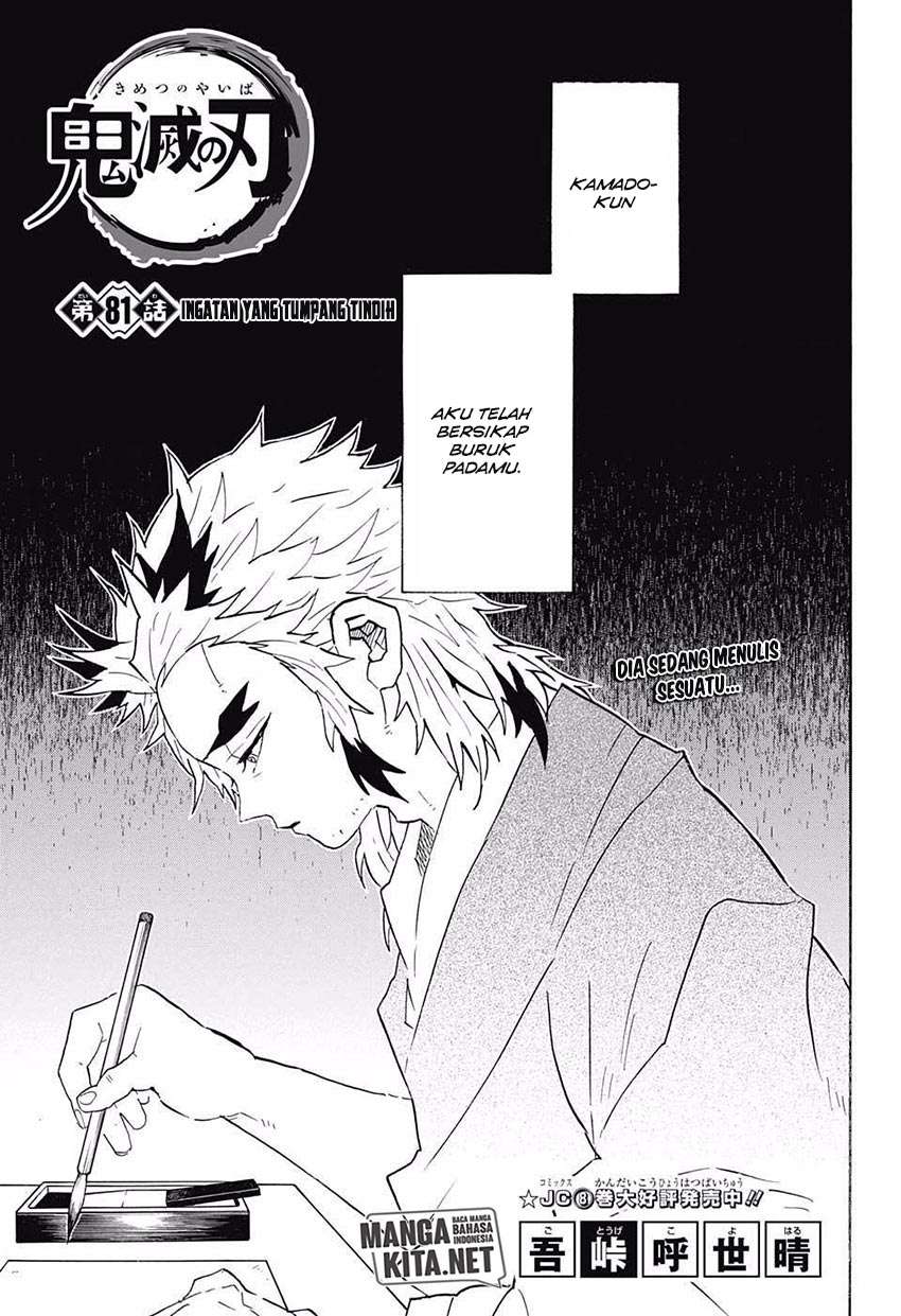 Kimetsu no Yaiba Chapter 81 Bahasa Indonesia