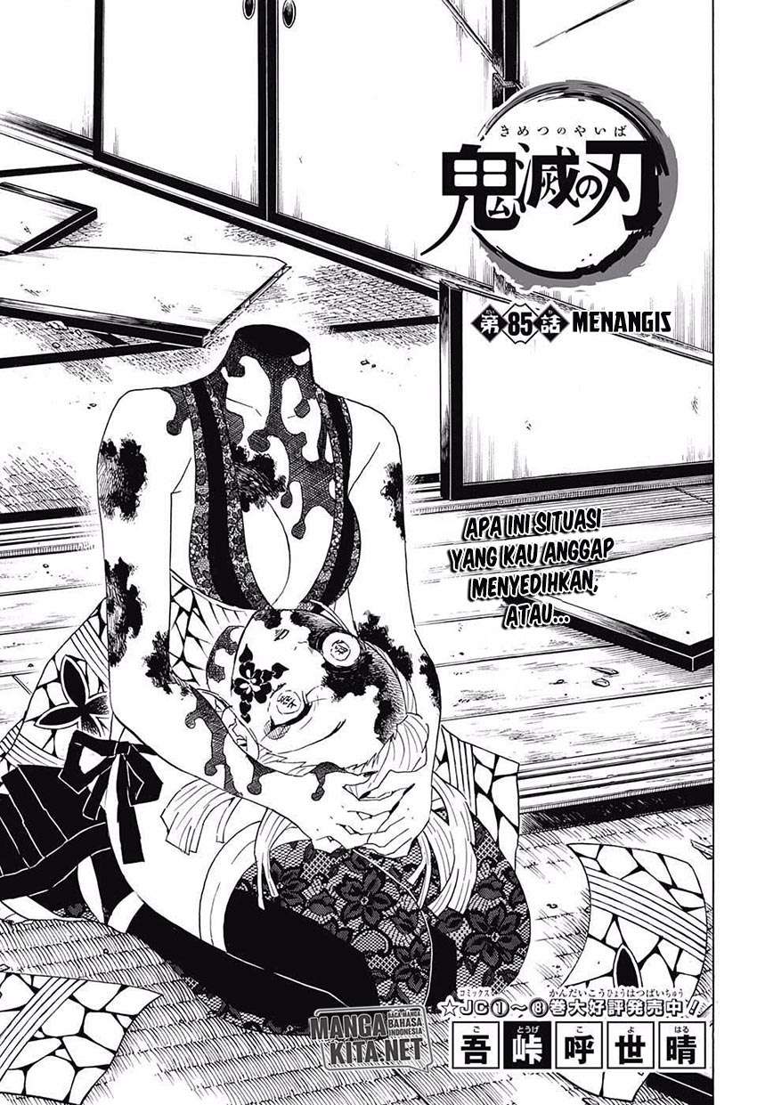 Kimetsu no Yaiba Chapter 85 Bahasa Indonesia