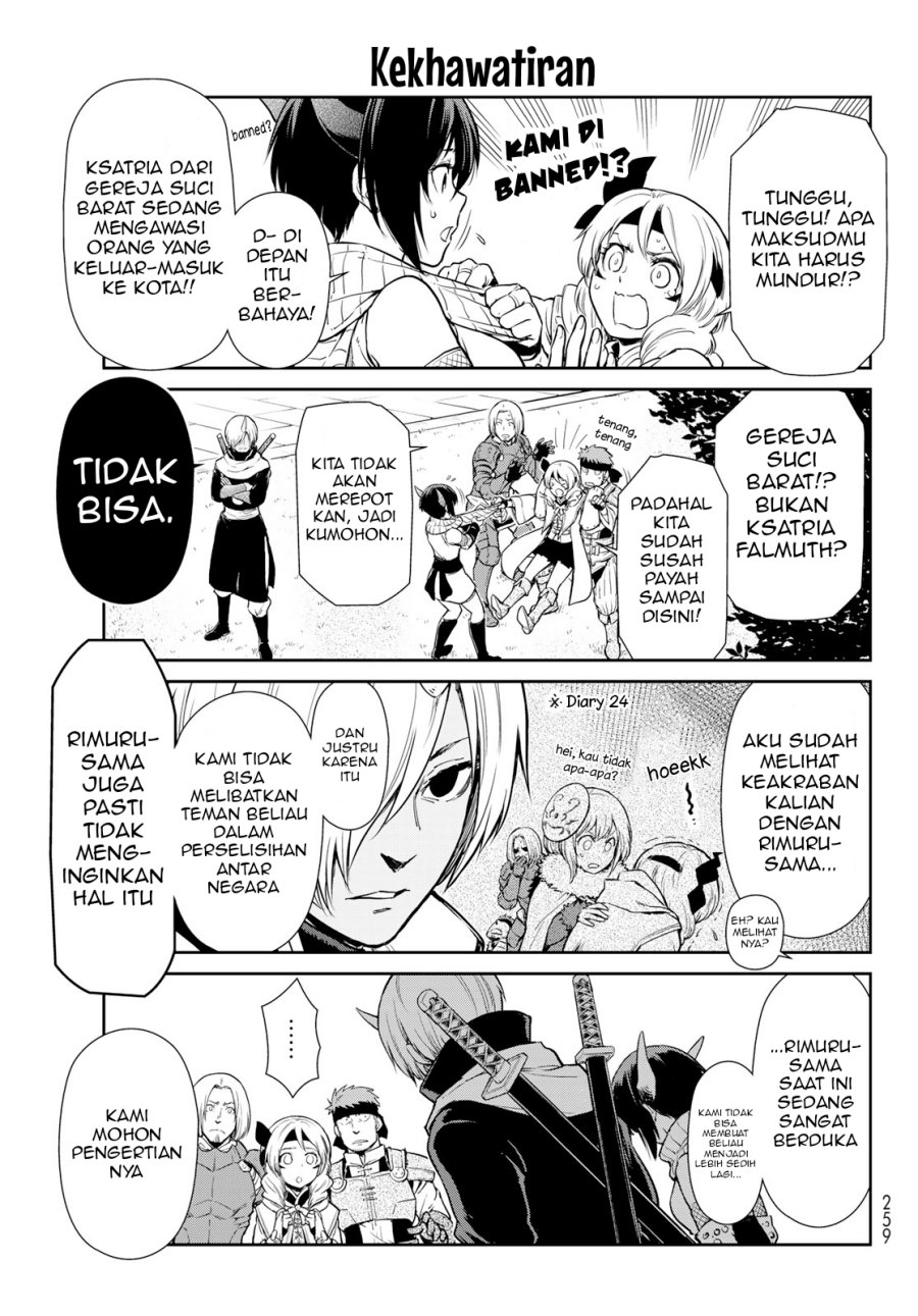 Tensura Nikki Tensei Shitara Slime Datta Ken Chapter 57 Bahasa Indonesia