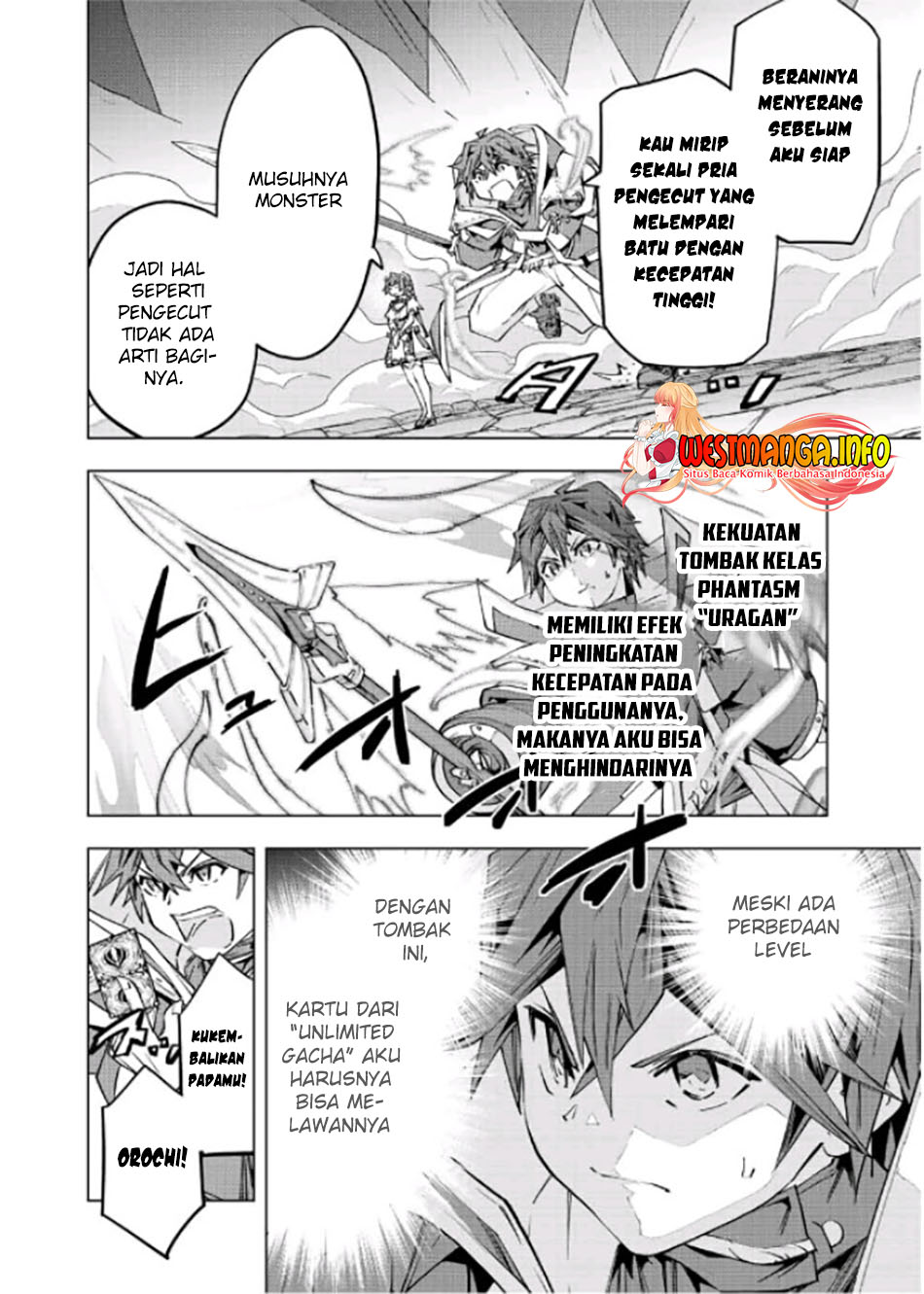 My Gift LVL 9999 Unlimited Gacha Chapter 75 Bahasa Indonesia