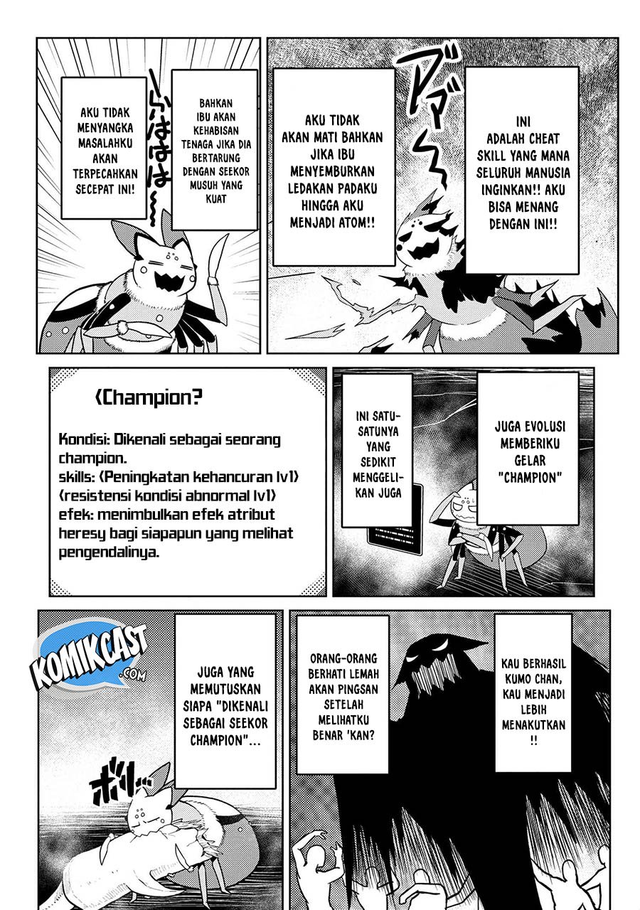 Kumo Desu ga, Nani ka? Chapter 42.1 Bahasa Indonesia