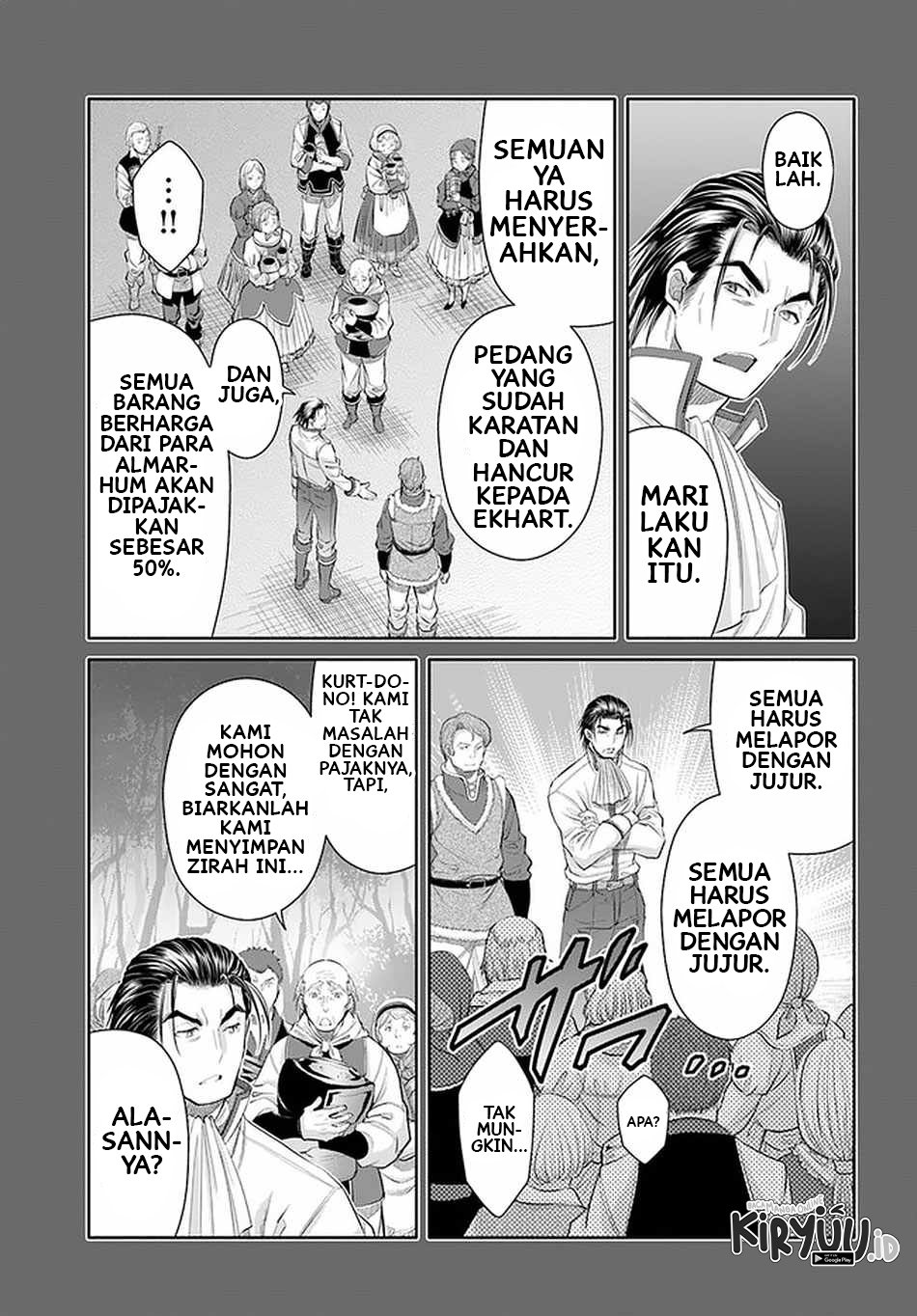 Hachinan tte, Sore wa Nai Deshou! Chapter 60 Bahasa Indonesia