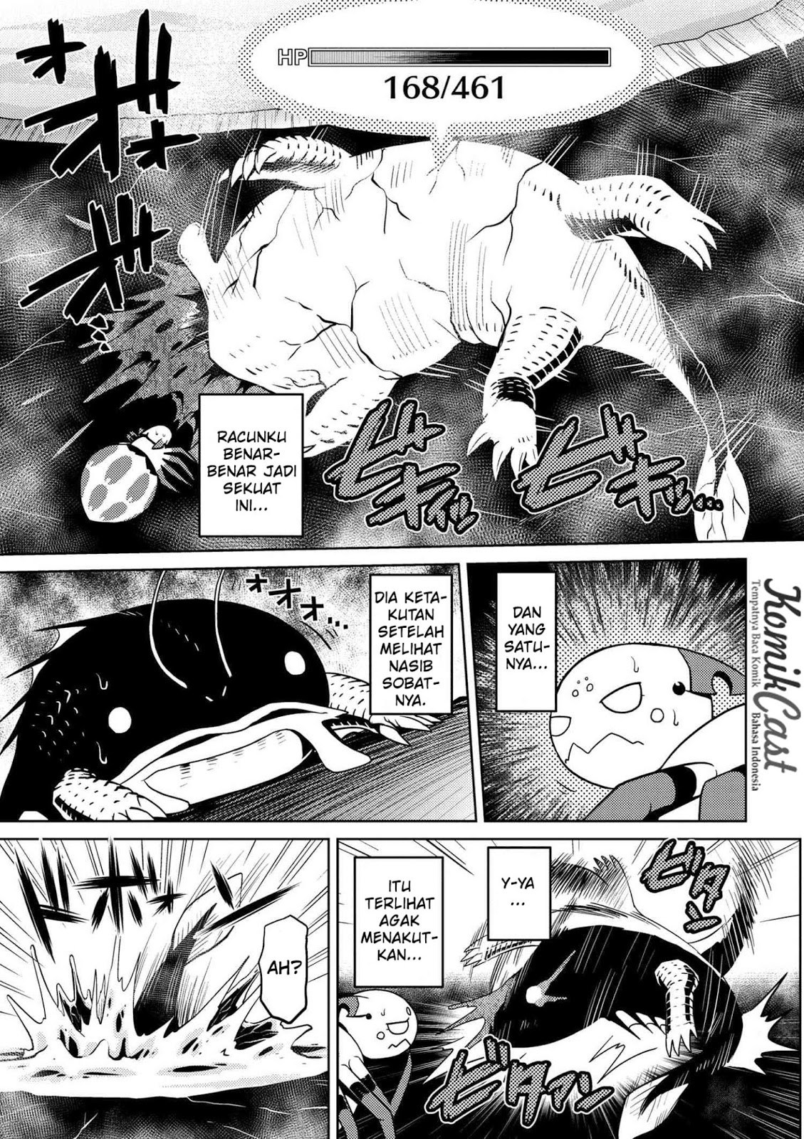 Kumo Desu ga, Nani ka? Chapter 16.2 Bahasa Indonesia